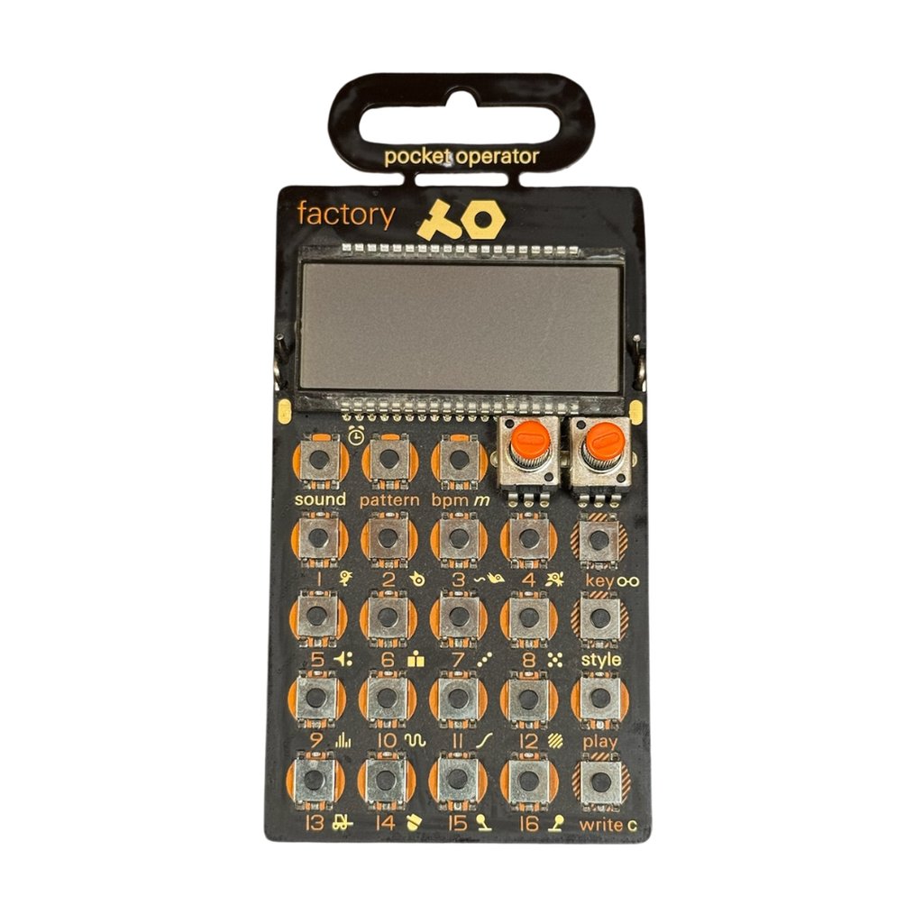Teenage Engineering PO-16 Pocket Operator Factory Synthesizer 16 Step Pattern Sequencer