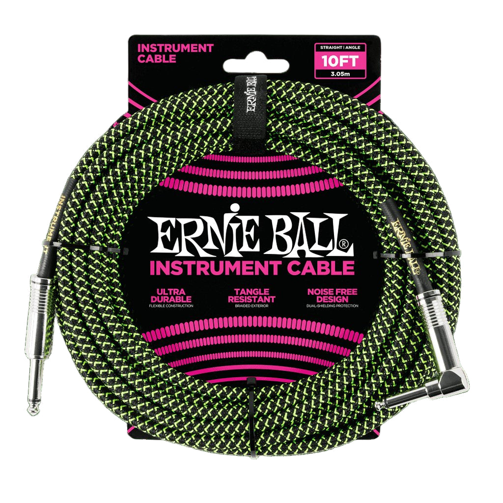 Ernie Ball Braided 10ft Instrument Cable