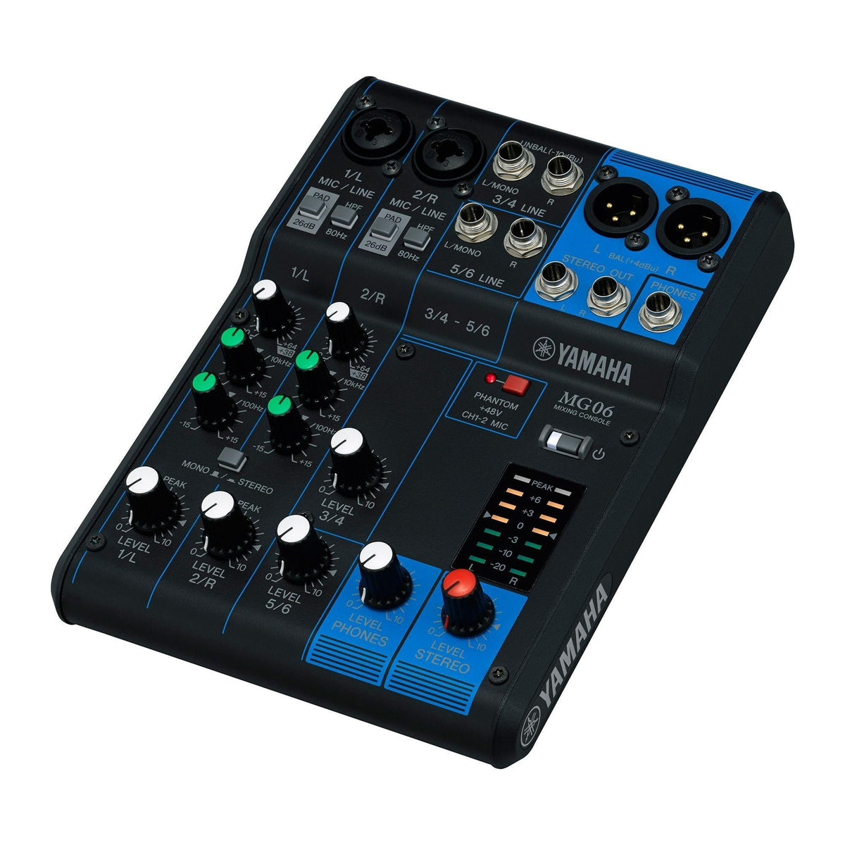 Yamaha MG06 6-channel Analog Mixer