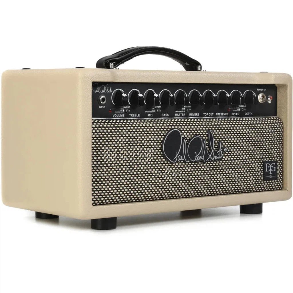 PRS DGT 15 David Grissom 15-watt Tube Head - Blonde Tolex [BUNDLE]