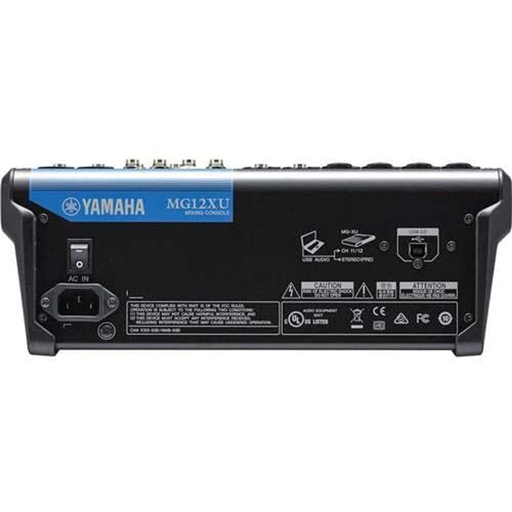 Yamaha MG12XU 12-channel Mixer with USB and Effects