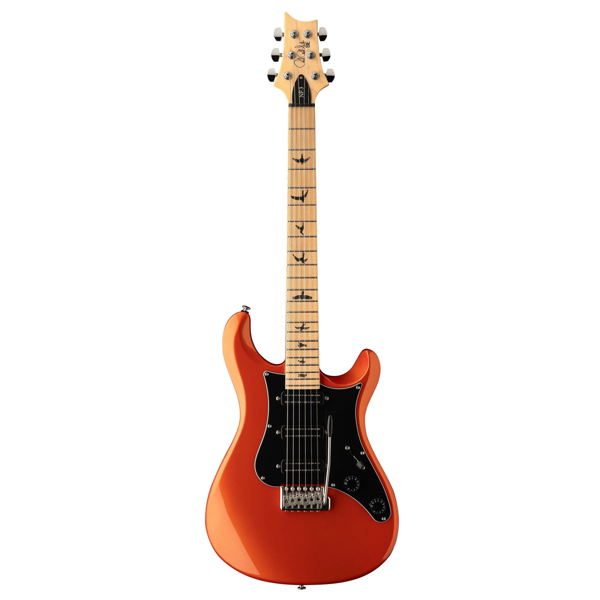 PRS SE NF 3 Electric Guitar - Metallic Orange with Maple Fingerboard