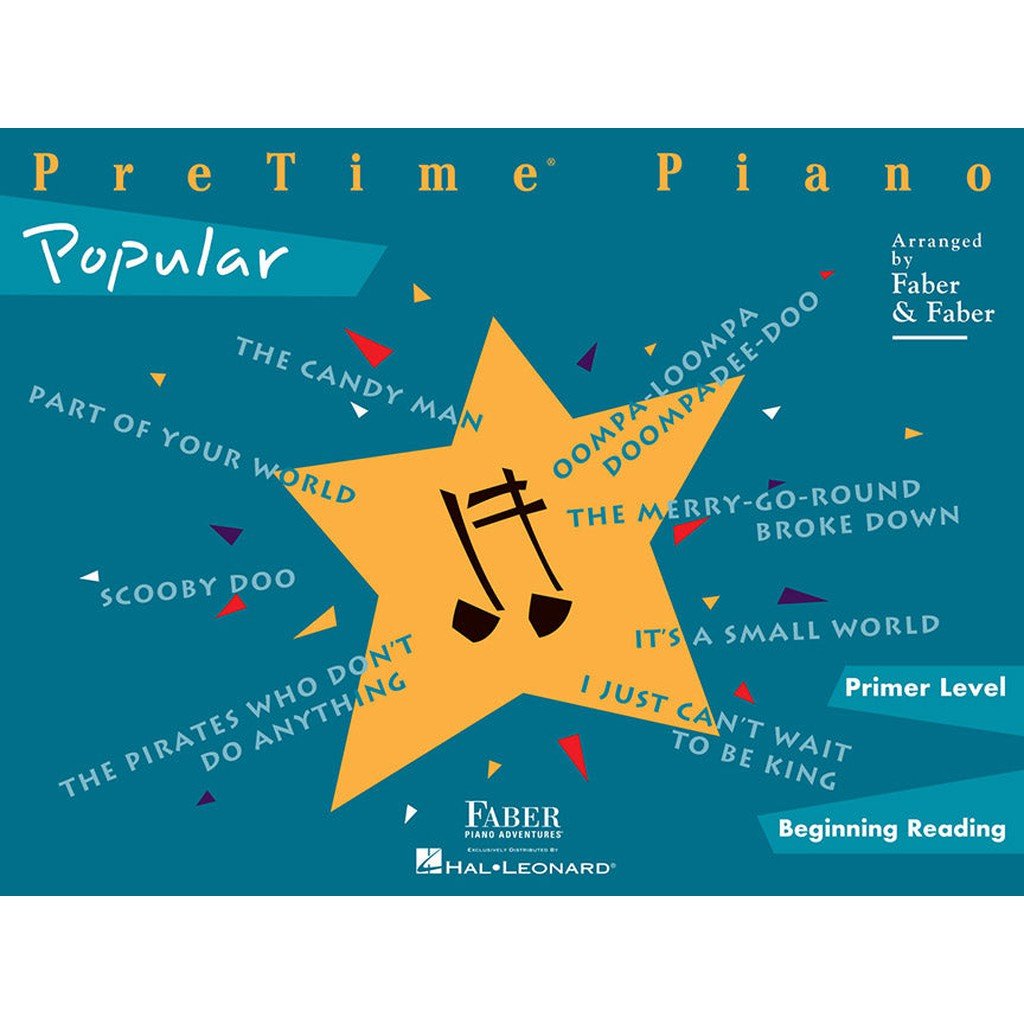 Hal Leonard - PreTime Piano Arranged by Faber & Faber