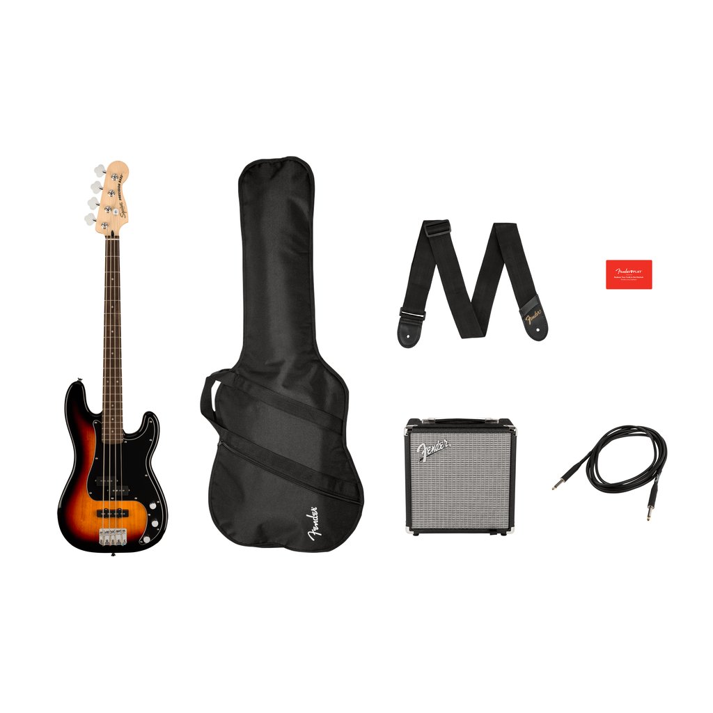 Squier Affinity Series Precision PJ Bass Guitar Pack [BUNDLE]