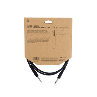 D'Addario Classic Series Instrument Cable Straight to Straight - 15 feet