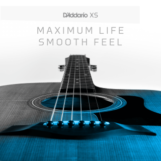 D'Addario XSE1046 XS Nickel-plated Steel Coated Electric Guitar Strings - .010-.046 Regular Light