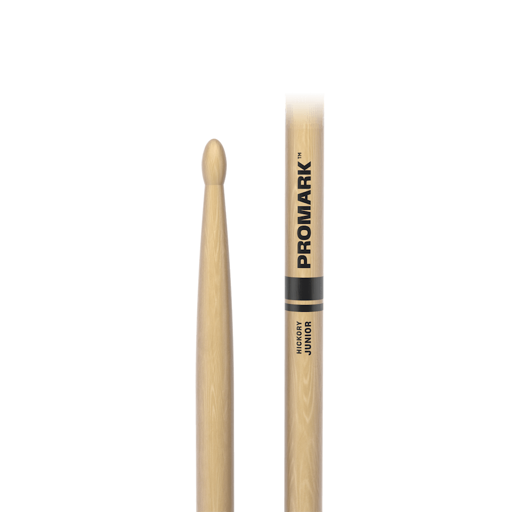 Promark TXJRW Series Drumsticks - Junior, Lacquered Hickory