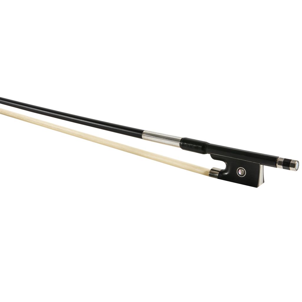 Mi&Vi Violin Bow - Model BN-730 - Carbon Fiber with Ebony Frog - 4/4