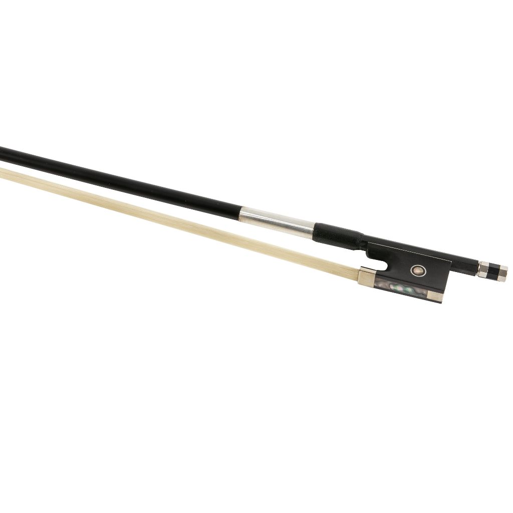 Mi&Vi Violin Bow - Model BN-730 - Carbon Fiber with Ebony Frog 3/4