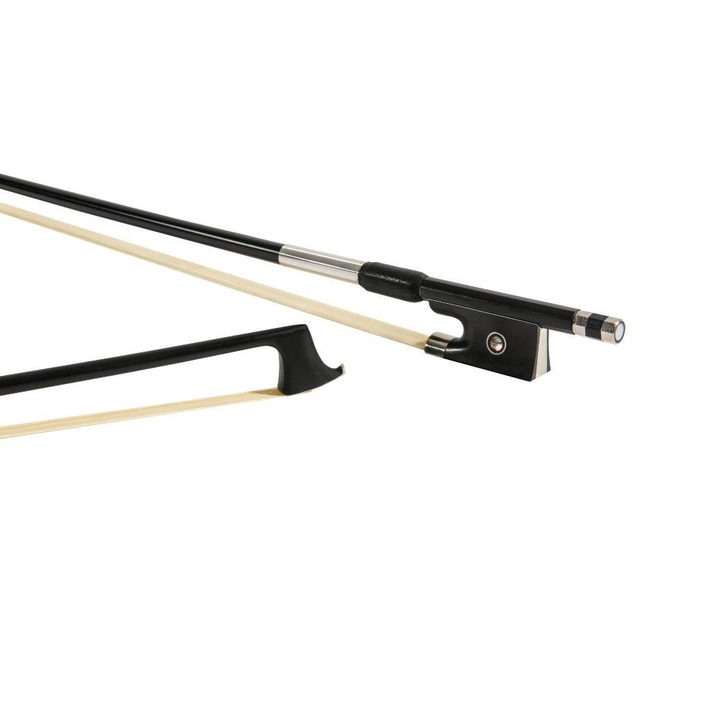 Mi&Vi Violin Bow - Model BN-730 - Carbon Fiber with Ebony Frog - 4/4