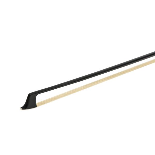 Mi&Vi Violin Bow - Model BN-C - Professional Carbon Fiber with Ebony Frog and Silver Mount