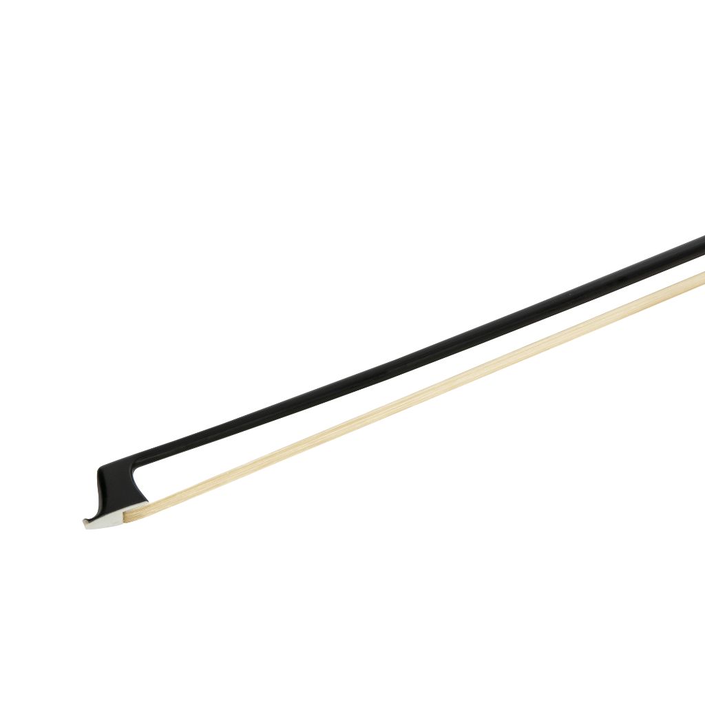 Mi&Vi Violin Bow - Model BN-C - Professional Carbon Fiber with Ebony Frog and Silver Mount