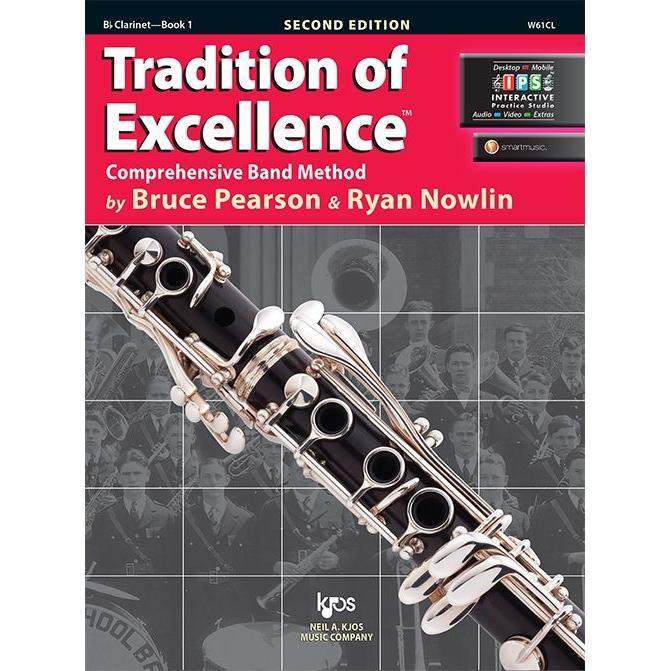 Neil A. Kjos Music - Tradition of Excellence Comprehensive Band Method Book 1 - B♭ Clarinet