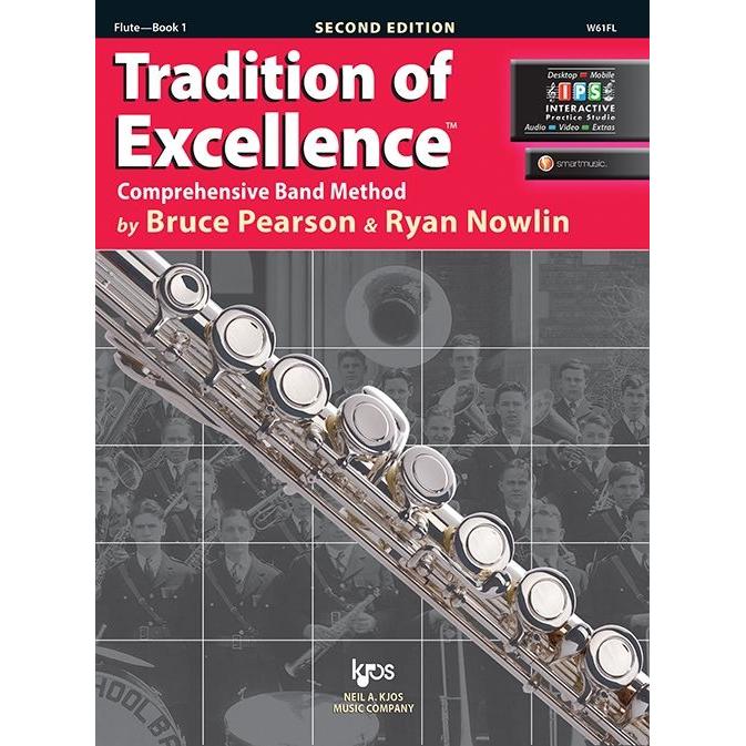 Neil A. Kjos Music - Tradition of Excellence Comprehensive Band Method Book 1 - Flute