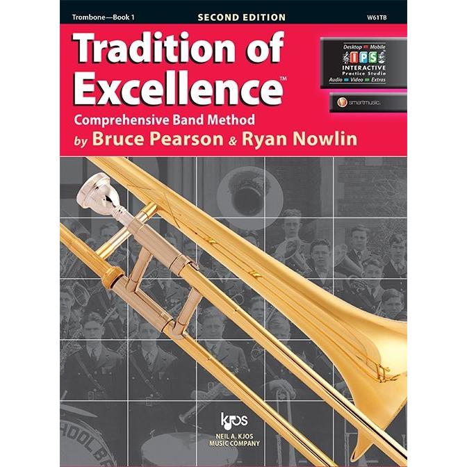 Neil A. Kjos Music - Tradition of Excellence Comprehensive Band Method Book 1 - Trombone