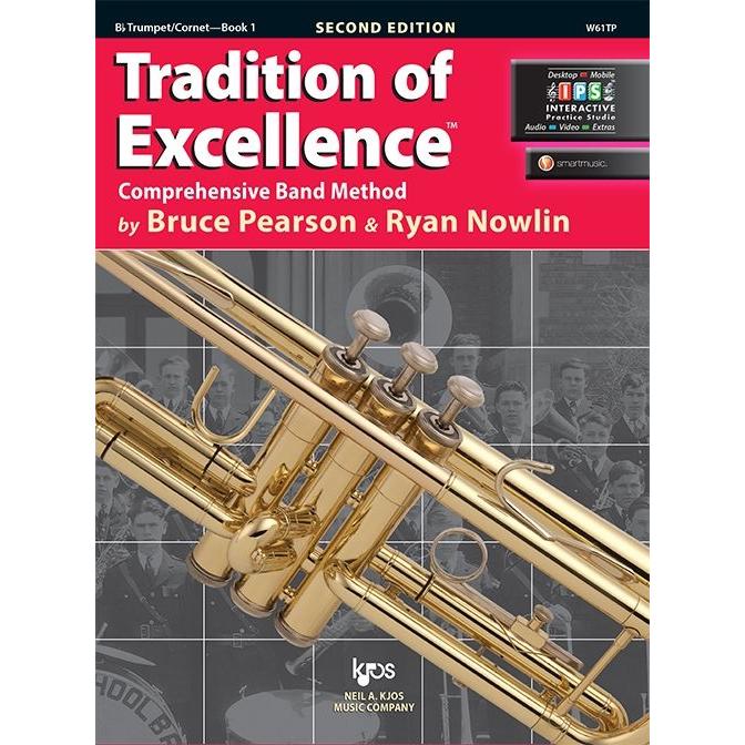 Neil A. Kjos Music - Tradition of Excellence Comprehensive Band Method Book 1 - B♭ Trumpet/Cornet